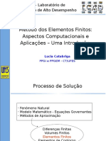 Método Dos Elementos Finitos - Aspectos Computacionais e Alicações