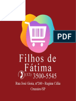 Filhos de Fátima: (1 2) Rua José Gioia, Nº240 - Regina Célia Cruzeiro/SP
