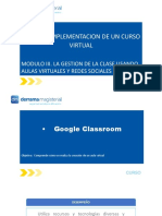 Unidad 1 Google Classroom