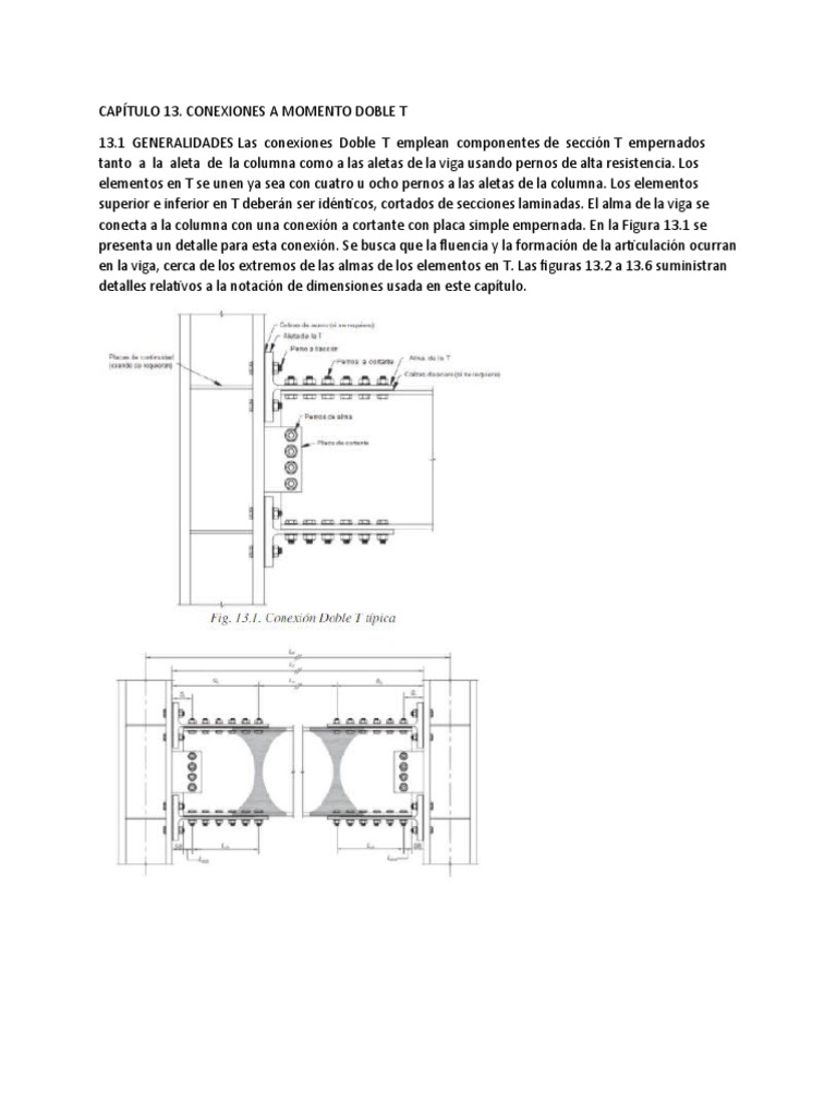 Aisc 358-16 Capítulo 13 | PDF