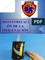 Monitorizacion de La Oxigenacion