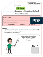 Evaluación formativa de Lenguaje y Comunicación FINAL