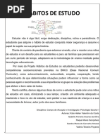 Atividade de Estudo Orientado 8º Ano | PDF