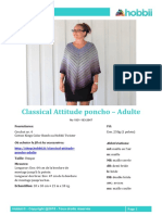 Classical Attitude Poncho Voksen Fr
