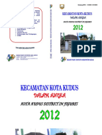 Kudus Dalam Angka Kec Kota2012