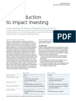 Guide To Impact Investing