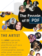 The People of The Arts: Presentation Prepared By: Art Appreciation Instructors 2020