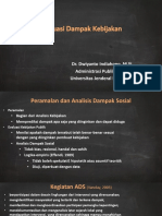 Evaluasi Dampak Kebijakan