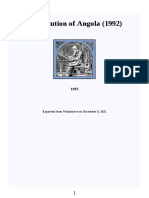 Constitution of Angola (1992)