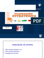 Semana 06 - Strategic Planning