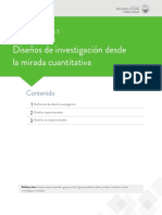 Diseños de Investigación Desde La Mirada Cuantitativa.