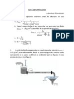 TAllER DE SUSPENSIONES MINERALES