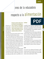 Las Funciones de La Educacdora Respecto A La Alimentacion - Bea Rodriguez - RI 140