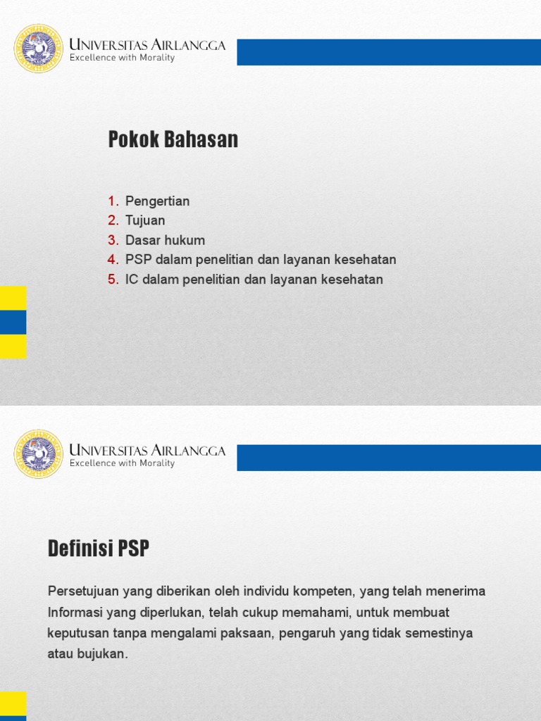 Etika PSP dan Informed Consent Kesehatan | PDF | Kesehatan Holistik ...