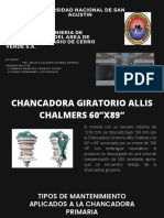 Trabajo de Ingenieria de Mantenimiento Del Area de Chancado Primario de Cerro Verde S.A.