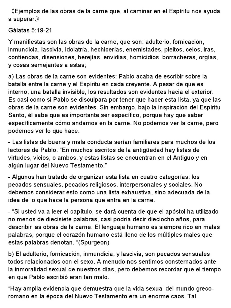 galatas 5 19 21 reina valera