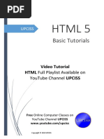 HTML Notes 1