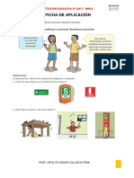 Ficha de Trabajo Dia Miercoles 18 Agosto