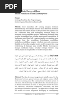Download Model Integrasi Ilmu by Husni Thoyyar SN54566389 doc pdf