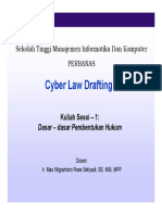Cyberlaw Drafting 1