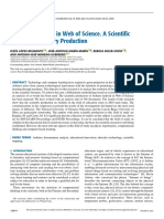 Arduino Advances in Web of Science. A Scientific Mapping of Literary Production