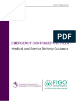 Emergency Contraceptive Pills: Medical and Service Delivery Guidance