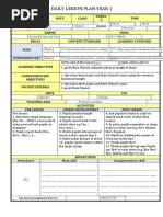 Lesson Plan Year 1 Supermind