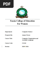 Fazaia College of Education For Women