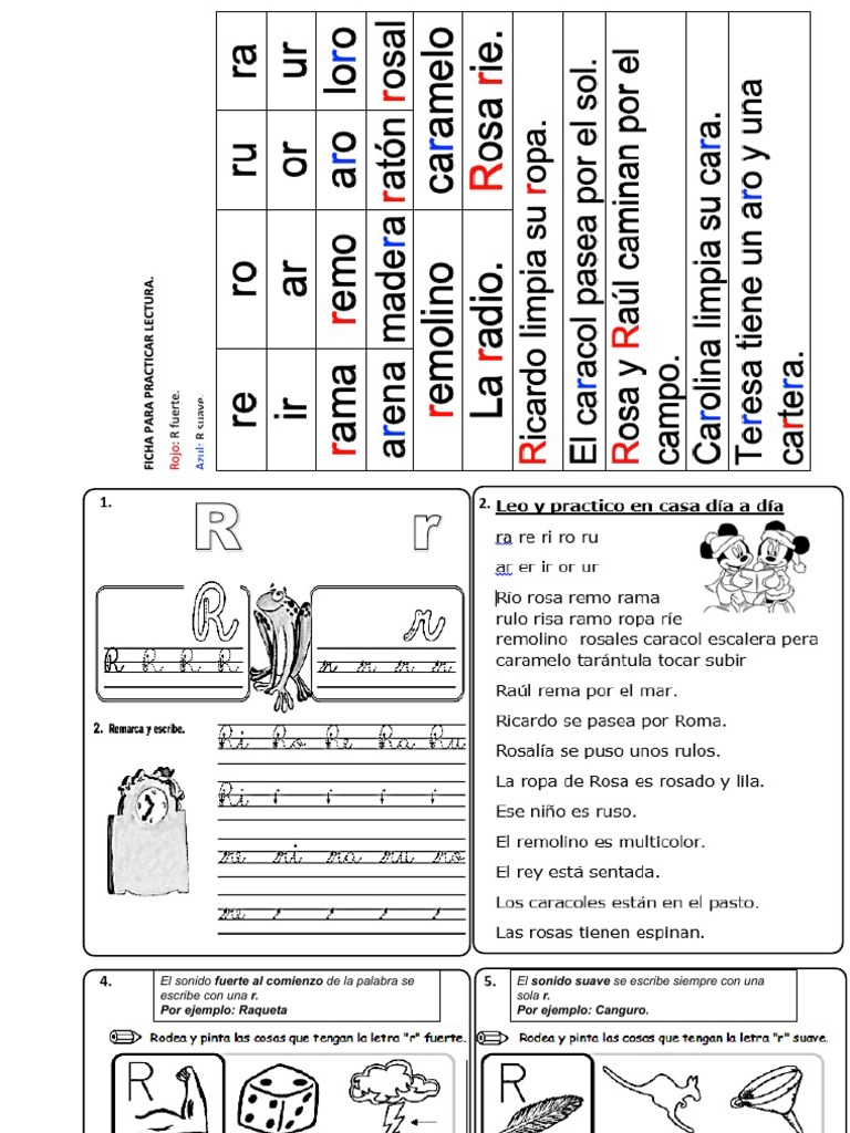 Letra R | PDF