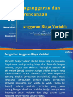 Anggaran Biaya Variable