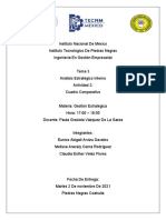 Análisis interno empresarial con MEFE y MEFI