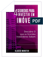 E-Book Descubra 4 Segredos para Investir em Imoveis