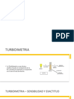 Exposicion - Refractometria - Polarimetria - Turbidimetria