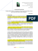 Investigación Cuantitativa