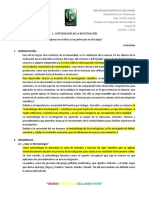 Metodología de La Investigación