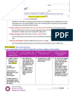 Lesson Task - Credible or Fake - Assignment