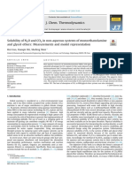 J. Chem. Thermodynamics: Hui Guo, Xiaoqin Shi, Shufeng Shen