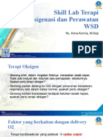 Terapi Oksigen dan Perawatan WSD