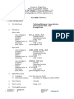 Accomplished Detailed Proposal Format - Revised September 2011