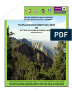 Programa de Ordenamiento Ecológico del Estado de Baja California 2014