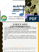 1º Ano Arte Contemporânea