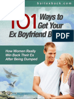 101 Ways To Get Your Ex Boyfriend Back