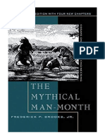 The Mythical Man-Month: Essays On Software Engineering, Anniversary Edition (2nd Edition) - Frederick P. Brooks Jr.