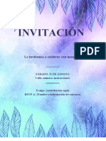 Invitación Loayza