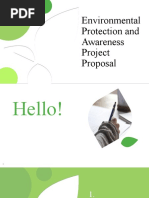 Environmental Protection and Awareness Project Proposal