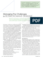 Managing The Challenges in RF Design