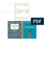 Plenty, Mezze Small Plates To Share, Turkish Delights 3 Books Collection Set - Yotam Ottolenghi