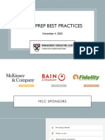 Case Prep Best Practices