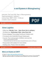 BIOE205 Signals and Systems in Bioengineering Course Overview (Spring 2021