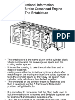 Operational Information The Two Stroke Crosshead Engine The Entablature